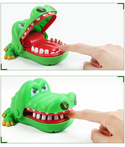 Jouets de dents de crocodile jeux de famille