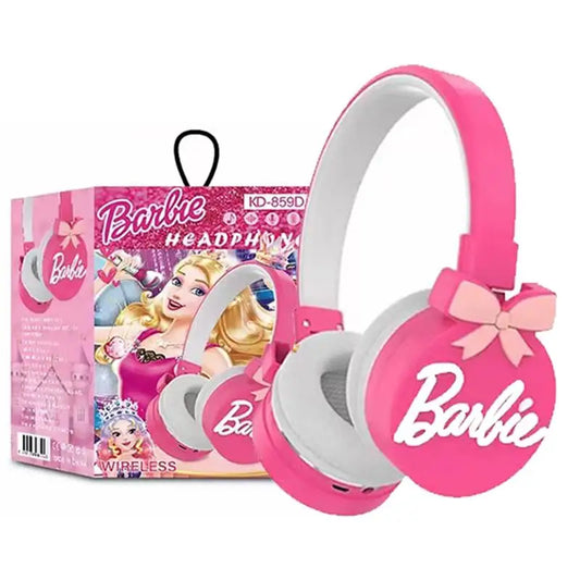 Auriculares estéreo inalámbricos Bluetooth 3D de Barbie