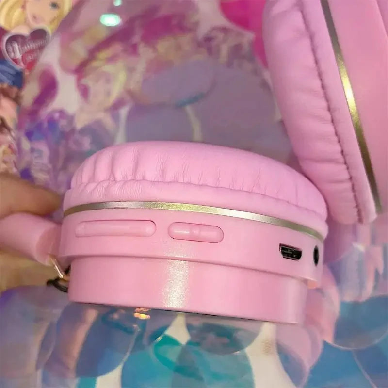 Casques Bluetooth sans fil Barbie