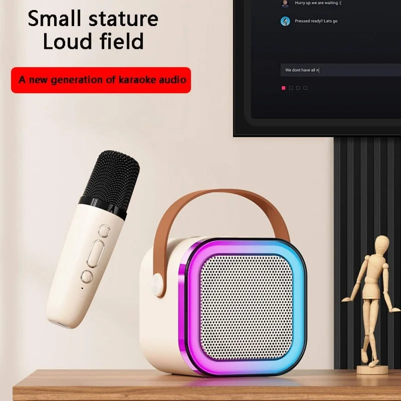 Altavoz Bluetooth inalámbrico para karaoke 