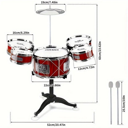 Kit de batterie de jouet musical pour les tout-petit